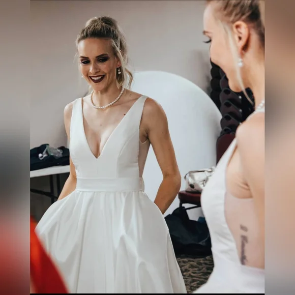 BHLDN x Jenny Yoo Wedding Dress - Picture 2 of 3